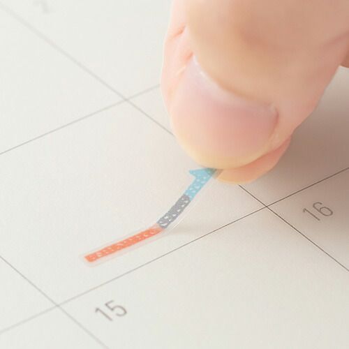  まとめ ミドリ スケジュールシール 予定 矢印柄 パステル 82458 スタンプ 印鑑 印章 スタンプ