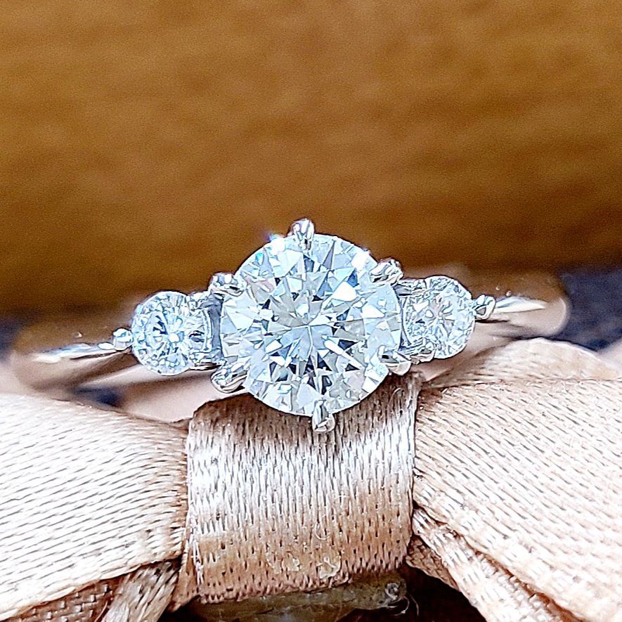 プラチナ　ダイヤモンドリング　0.5ct Gカラー プラチナ ダイヤモンドリング 0.5ct Gカラー リング ダイヤモンド