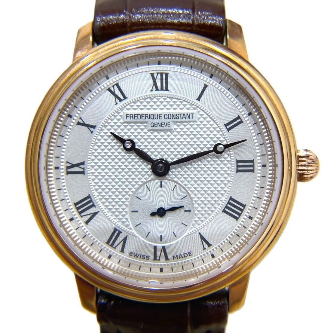 FREDERIQUE CONSTANT スリムライン スモセコ クォーツ 腕時計 極美