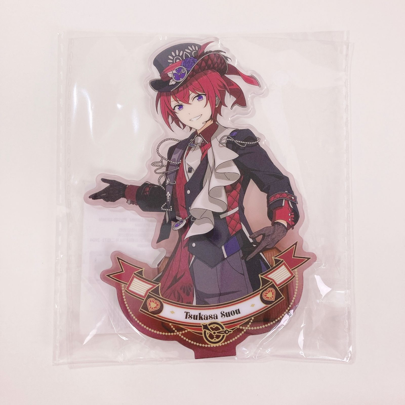 あんスタ 誓約 アクリルスタンド 朱桜司 あんさんぶるスターズ！ 夢ノ咲学院購買部 アクリルスタンド 朱