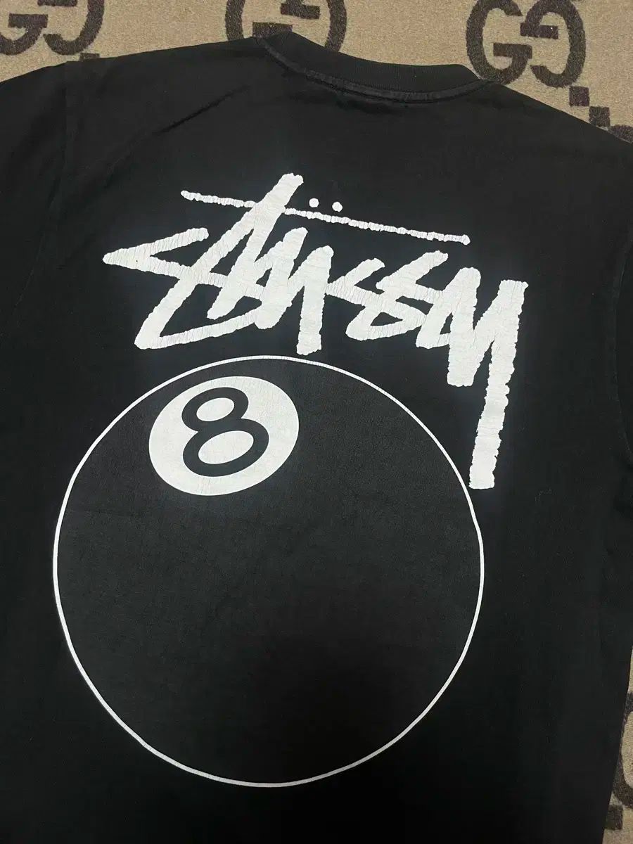 STUSSY ステューシー 8 ボール 8ボール Tシャツ M