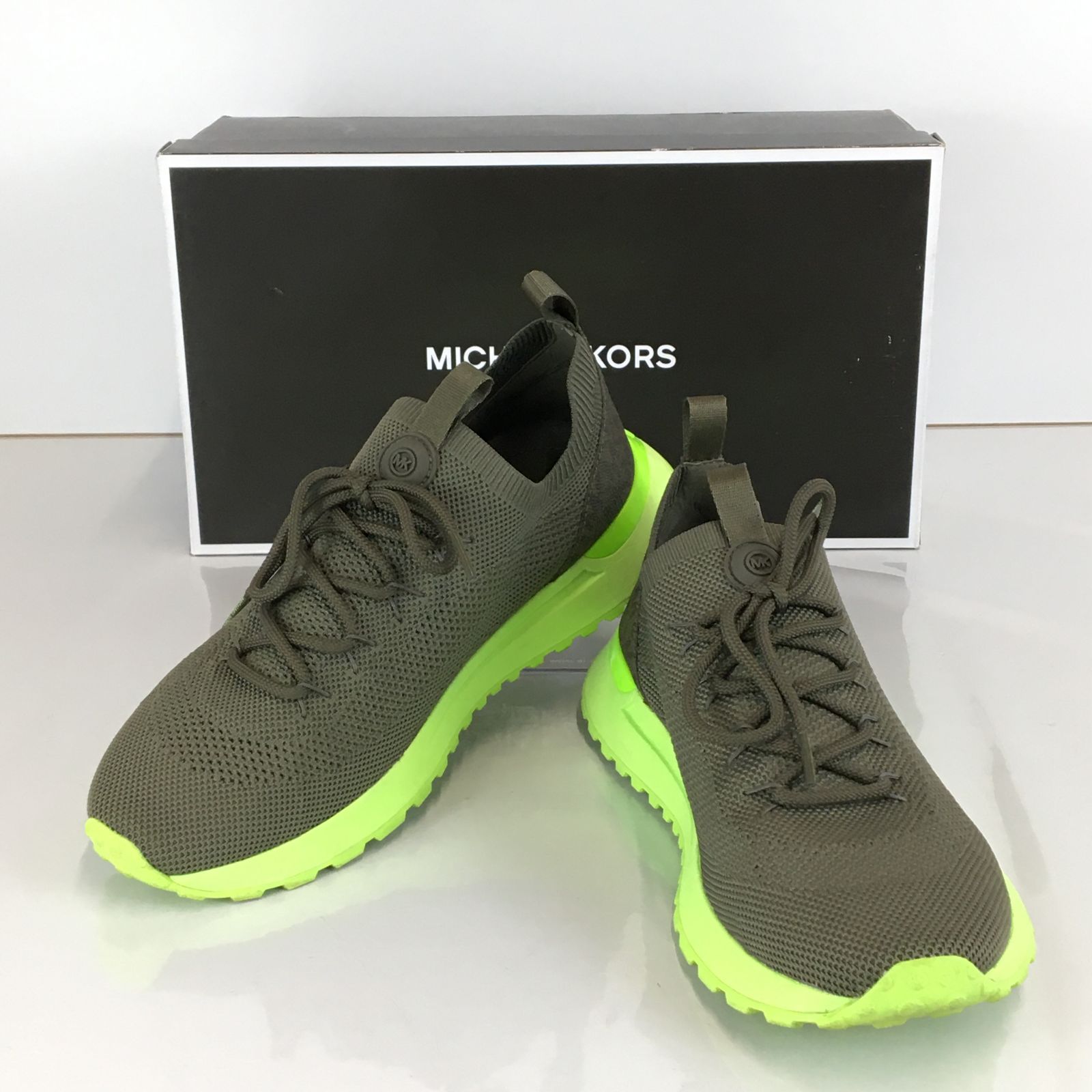 Michael Kors Dax Knit Slip-On Trainer マイケルコース スリッポン 