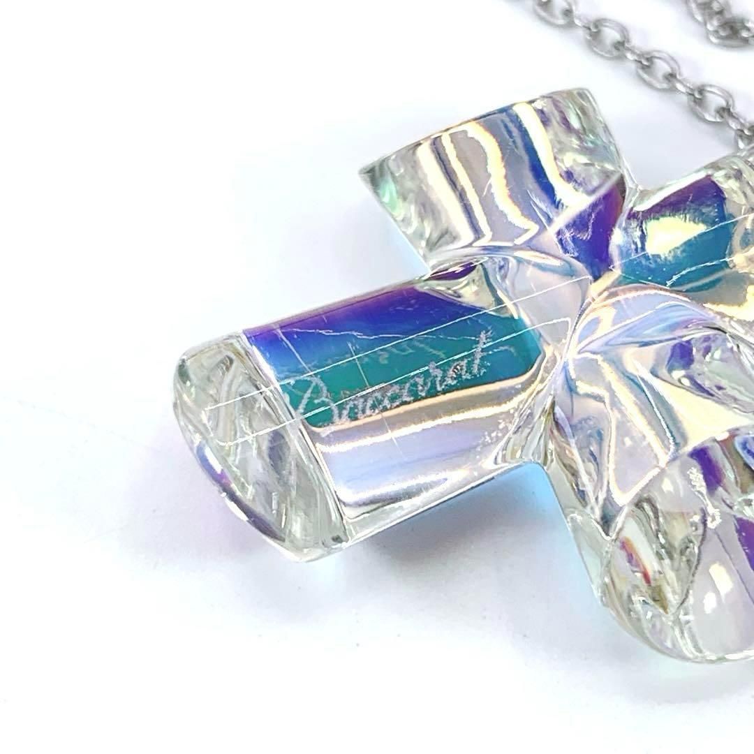 Baccarat　バカラ　ネックレス　イリゼ　クリア　シルバー　クロス　十字架 Baccarat バカラ ネックレス イリゼ クリア シルバー クロス