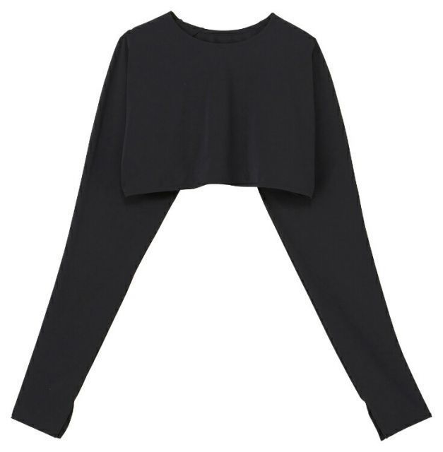 再705※白のラグランスリーブカットソー※ブライスアウトフィット