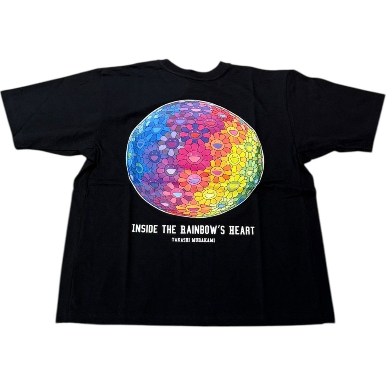 村上隆 Flower ball Gargantua TEE Black 未使用 M - メルカリ