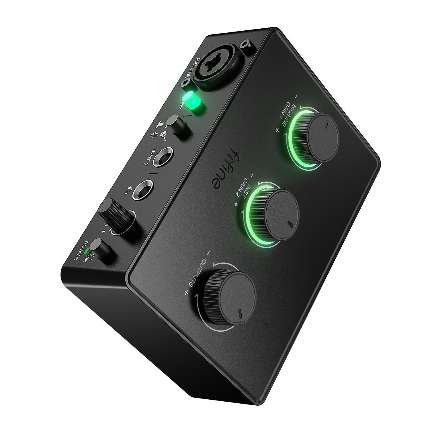 FIFINE USBマイクとミキサーセット、二つを接続するXLRケーブル付き 人気商品】FIFINE USB オーディオインターフェイス 録音/実況