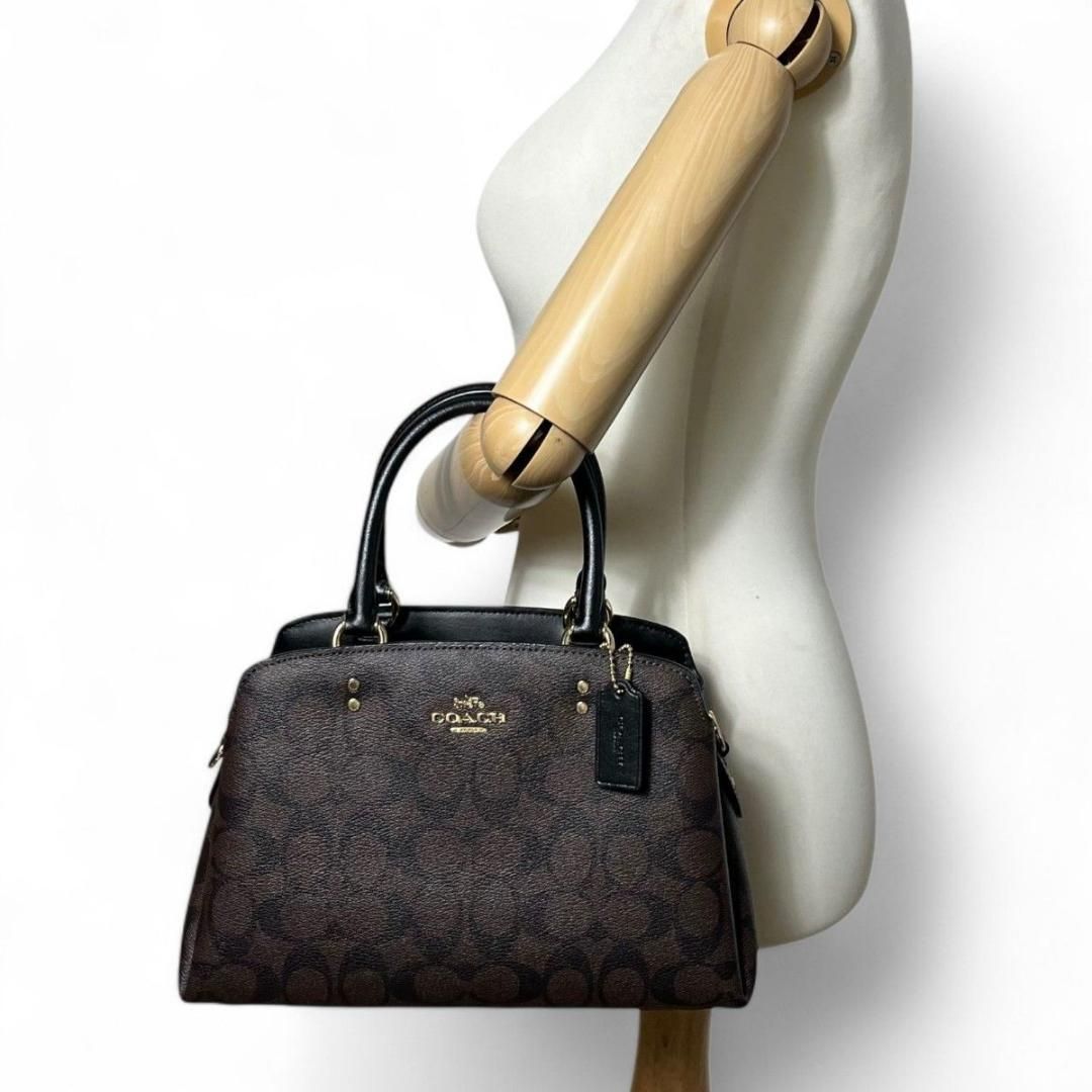 極美品 COACH コーチ 2WAY ハンドバッグ ショルダー
