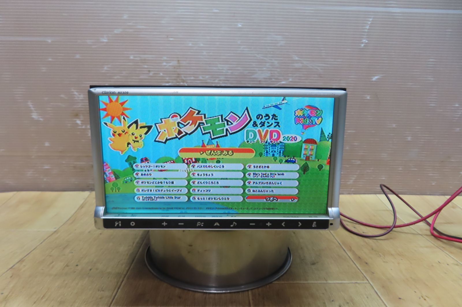 動作保証付★A716/クラリオン　NX309　SDナビ　CD DVD再生OK