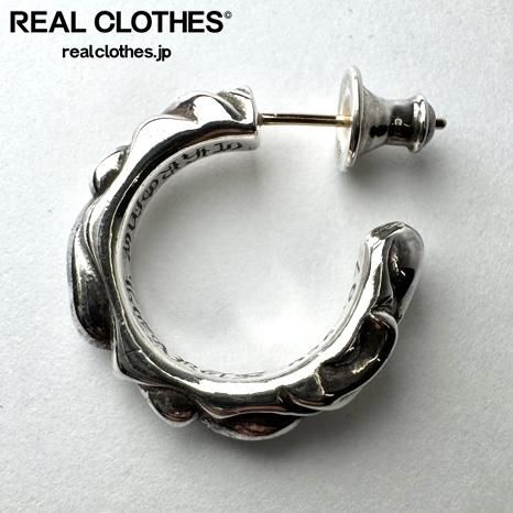 CHROME HEARTS/クロムハーツ SCROLL HOOP SML/スクロール フープ