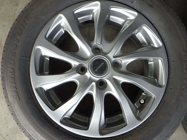 231-742 BALMINUM アルミホイール＆ラジアルタイヤ 175|65R14 2019-21年 ４本セット