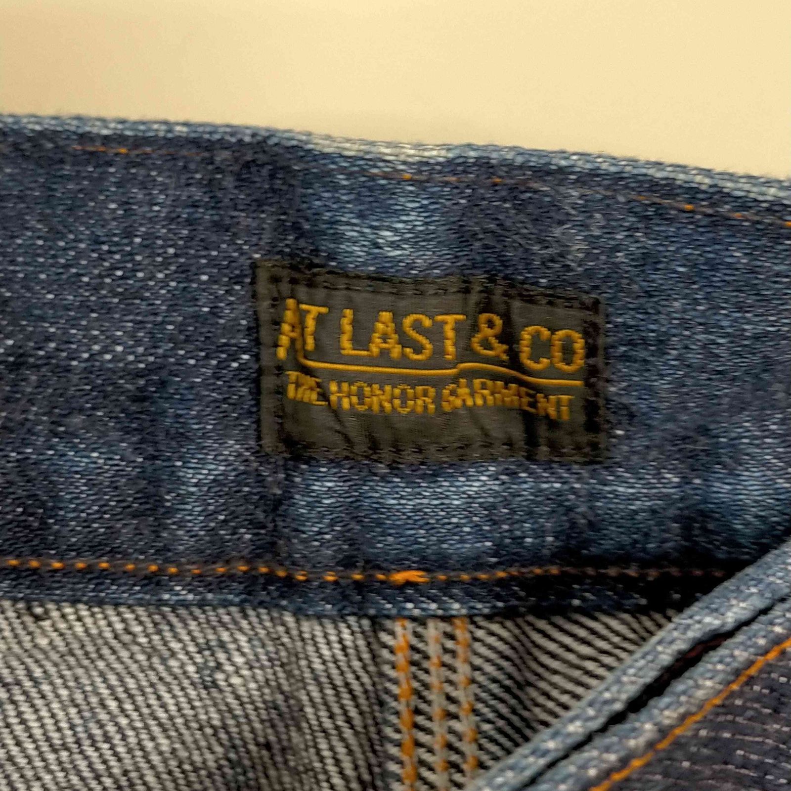 アットラスト ATLAST＆CO LOT.210 シンチバックデニムジャケット 