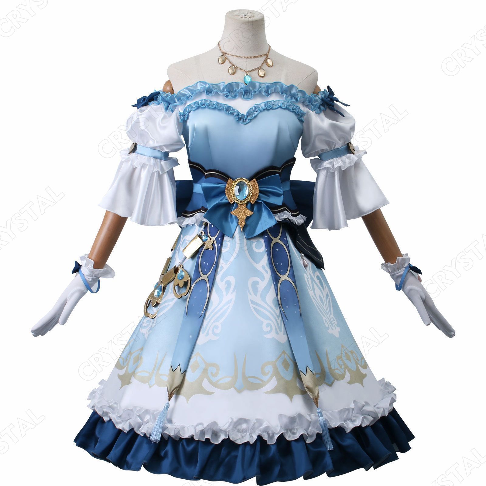 原神 ニィロウ コスプレ衣装 ウイッグ付き 原神 キャラ衣装 げん