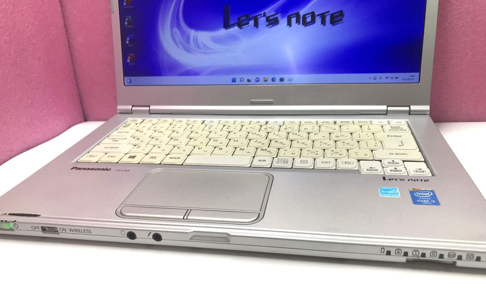 YNC034#ACアダプター付き 人気レッツノートCF-LX3JDMCS ワイド14.0型