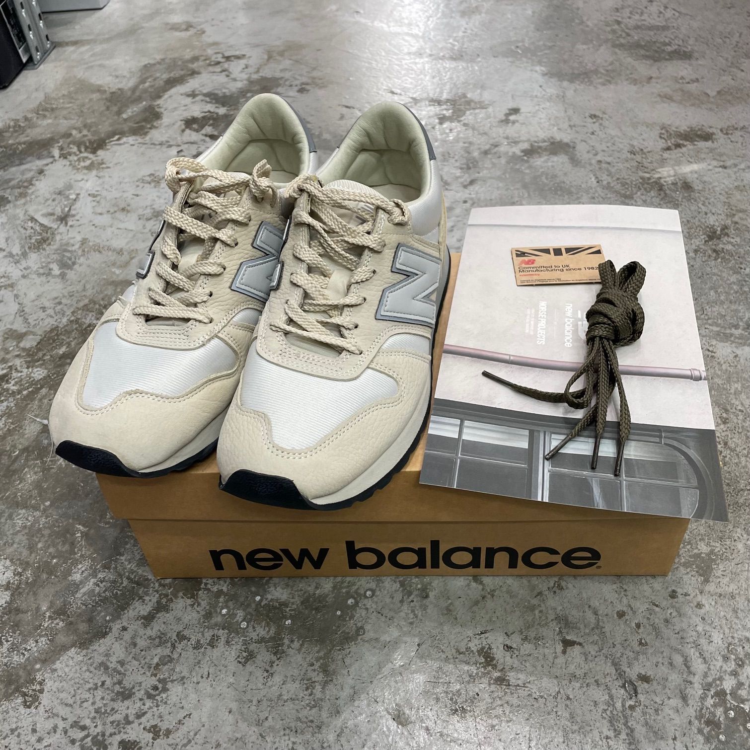 NEW BALANCE M770NC レザー スニーカー ニューバランス 27.5cm 74395A1 