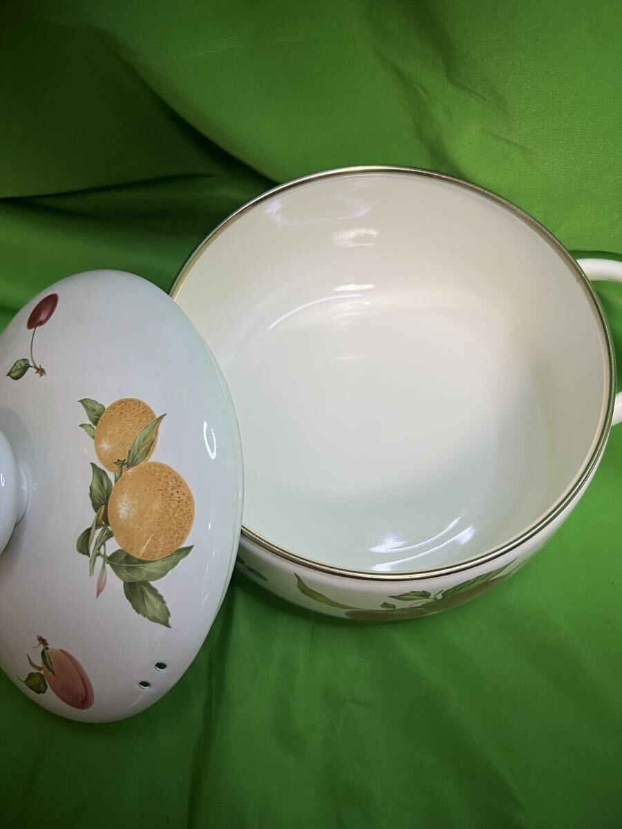 昭和レトロ☆EJIRY エジリー フルータスコレクション ホーローケトル