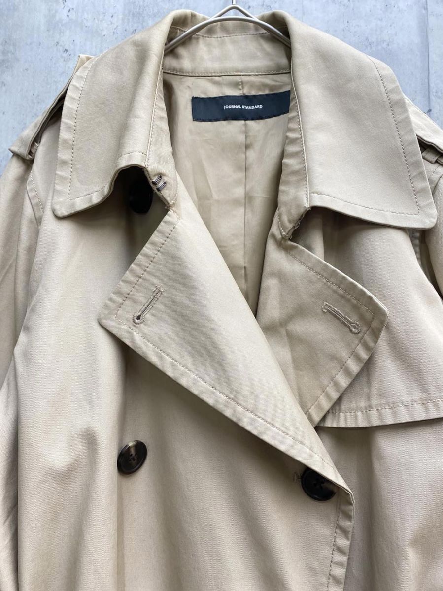 JOURNAL STANDARD ベージュ トレンチコート JOURNAL STANDARD ジャーナルスタンダード 18-020-400-9060-1-0