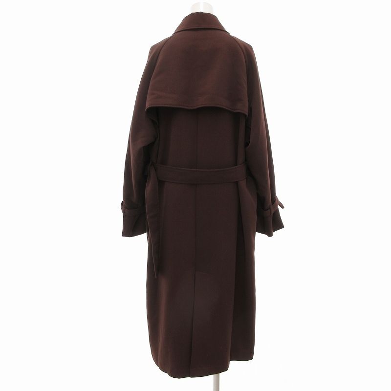 慈雨 センソユニコ アシンメトリー 刺繍 カットソー 7分袖 ブラック 40