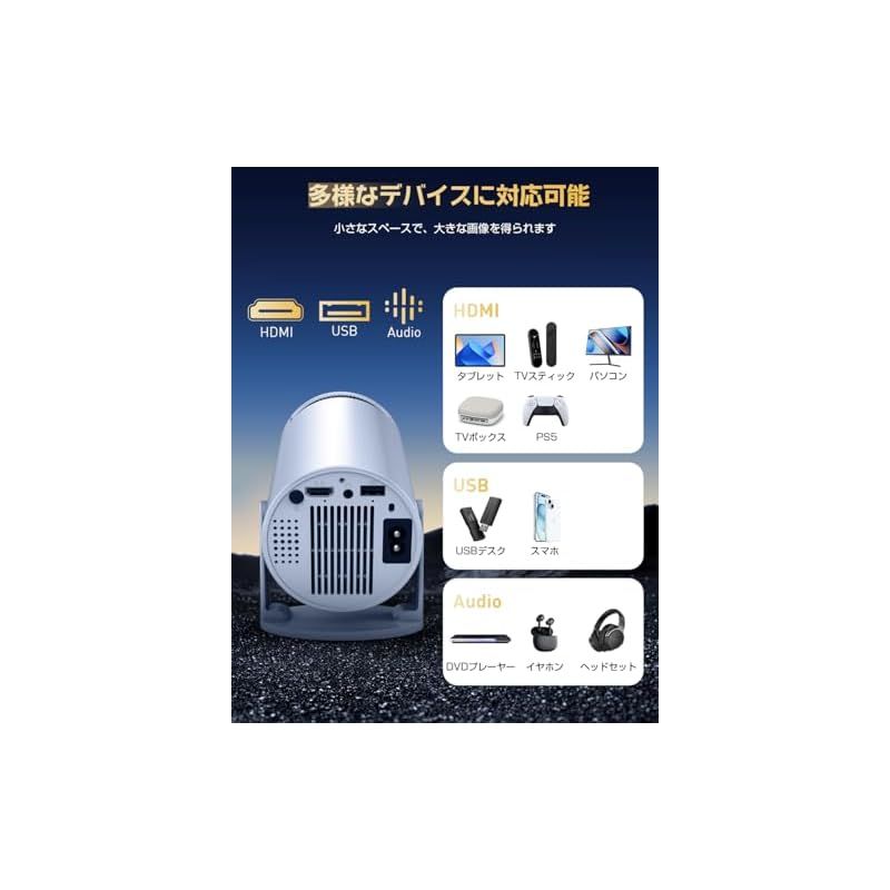 Happilaff プロジェクター 51e847wRguL.jpg