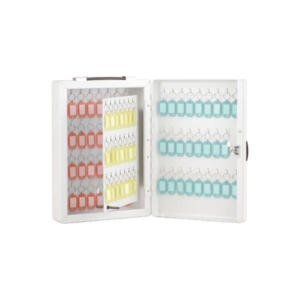 (業務用セット) キーボックス 10個収容 NKB-E01〔×2セット〕 : ナカバヤシ キーボックス 10個収容 NKB-E01 : 文房具・オフィス用品