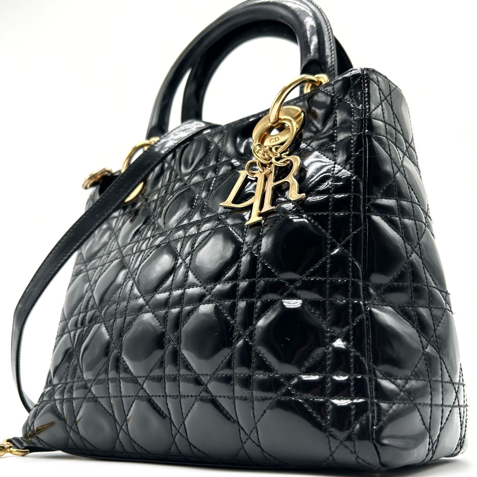 美品 Christian Dior クリスチャンディオール レディディオール 美品 Christian Dior クリスチャンディオール レディディオール