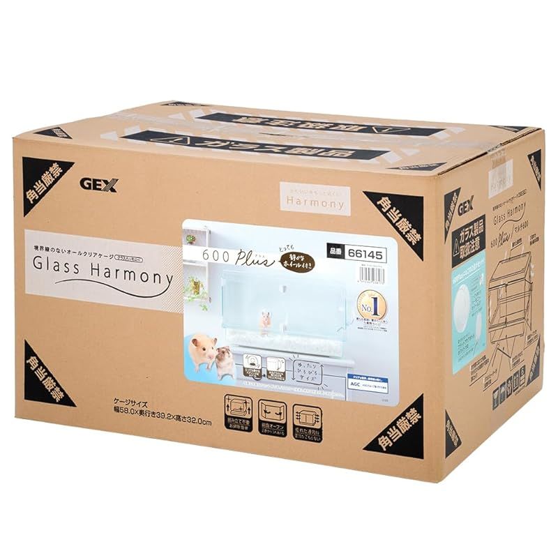 ジェックス Harmony グラスハーモニーマルチ600 ガラス製クリアケージ Amazon | ジェックス Harmony グラスハーモニーマルチ600 ガラス
