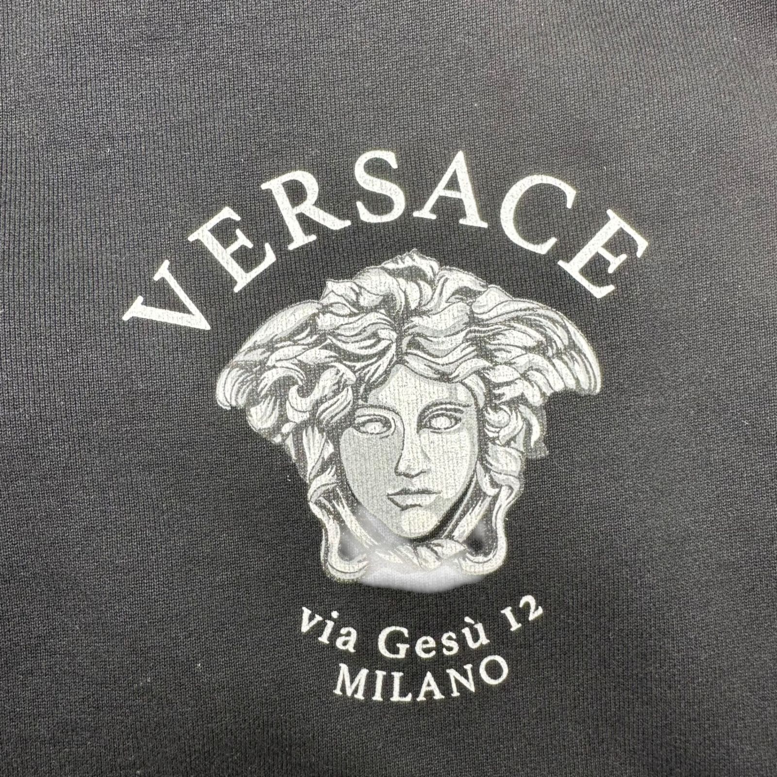 VERSACE VERSACE ヴェルサーチェ スウェット ロゴプリント メデューサ 