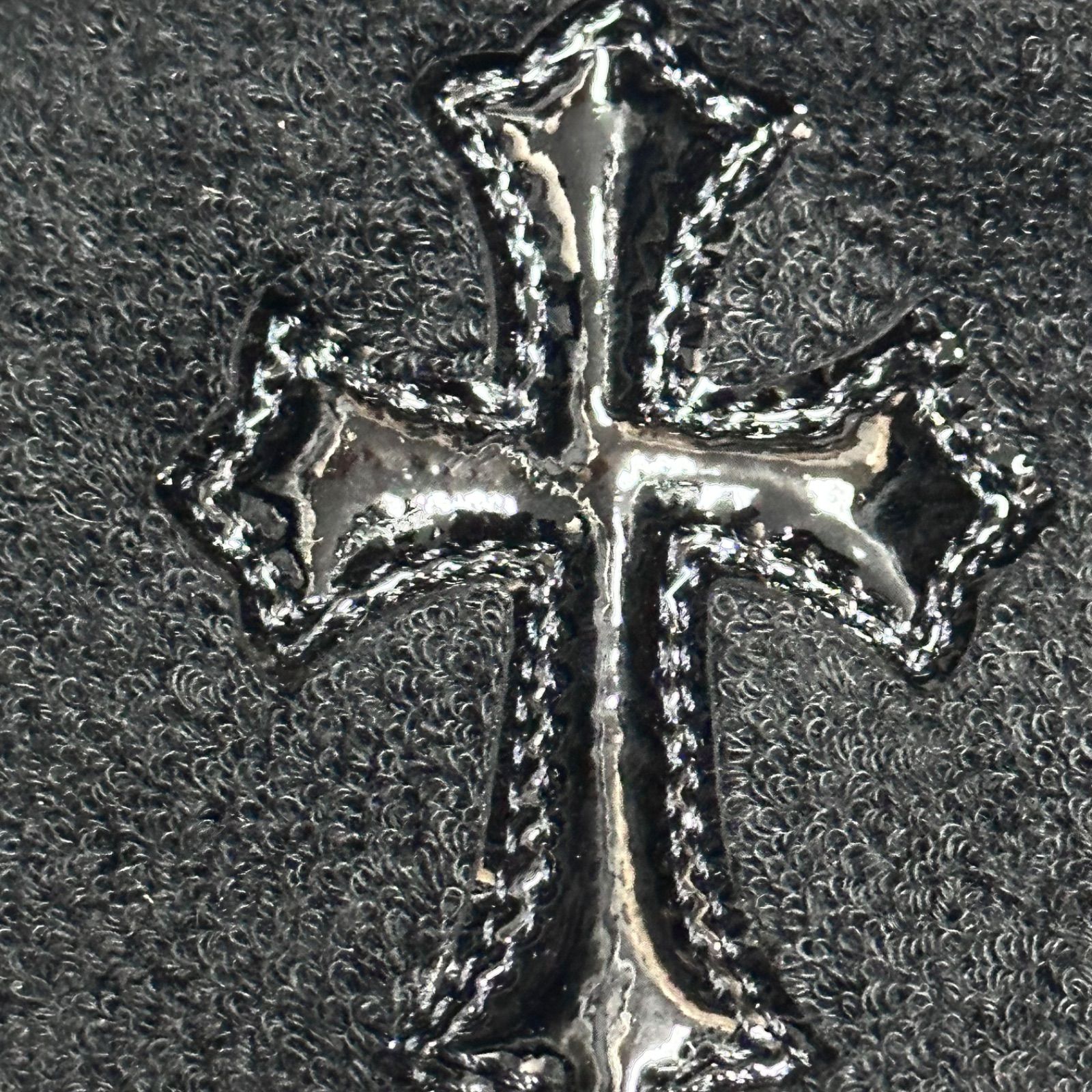 他 CHROME HEARTS SWEATBAND WRIST リストバンド クロスパッチ 