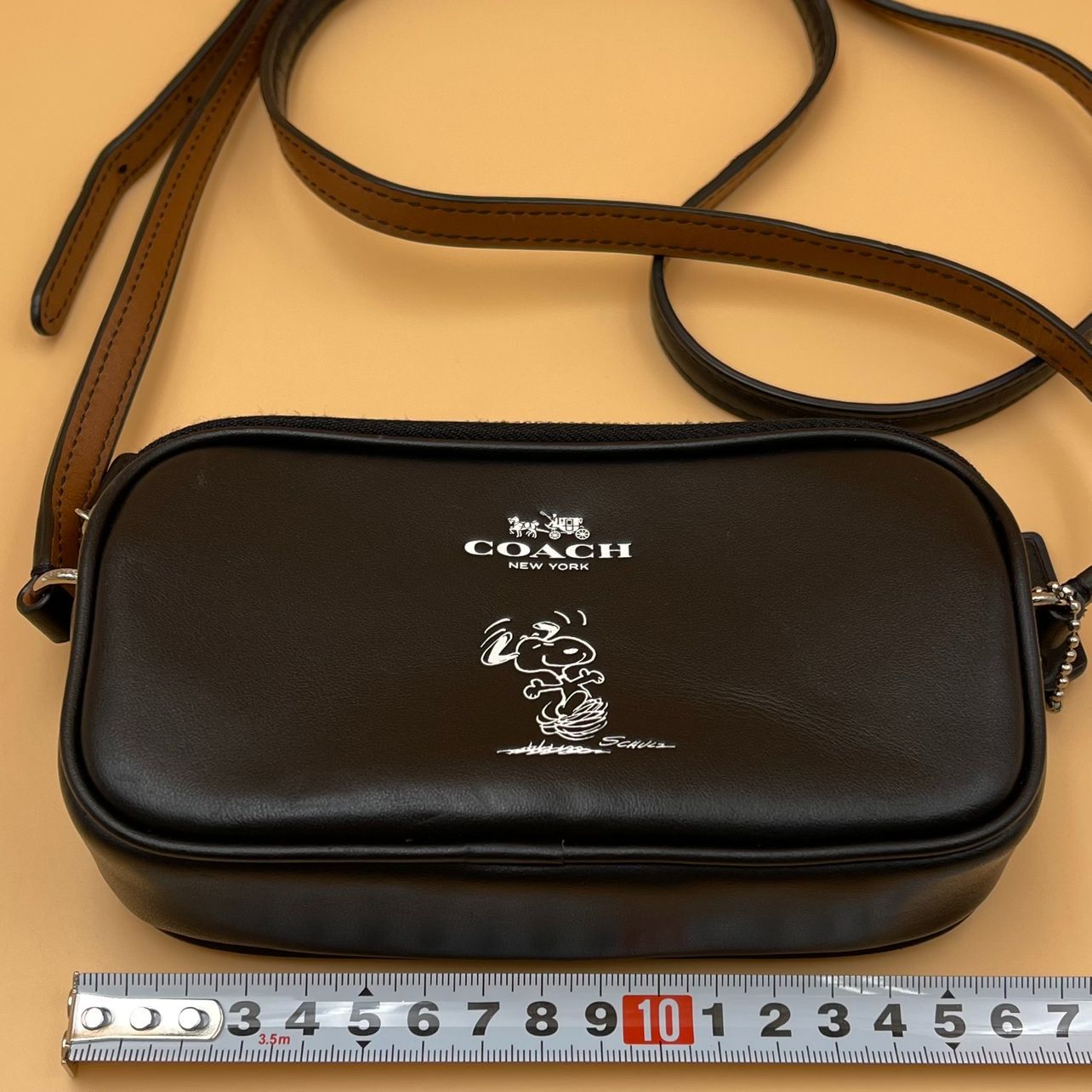 コーチ×スヌーピーミニバッグ COACH X PEANUTS】シティ ミニ トート バッグ・シグネチャー