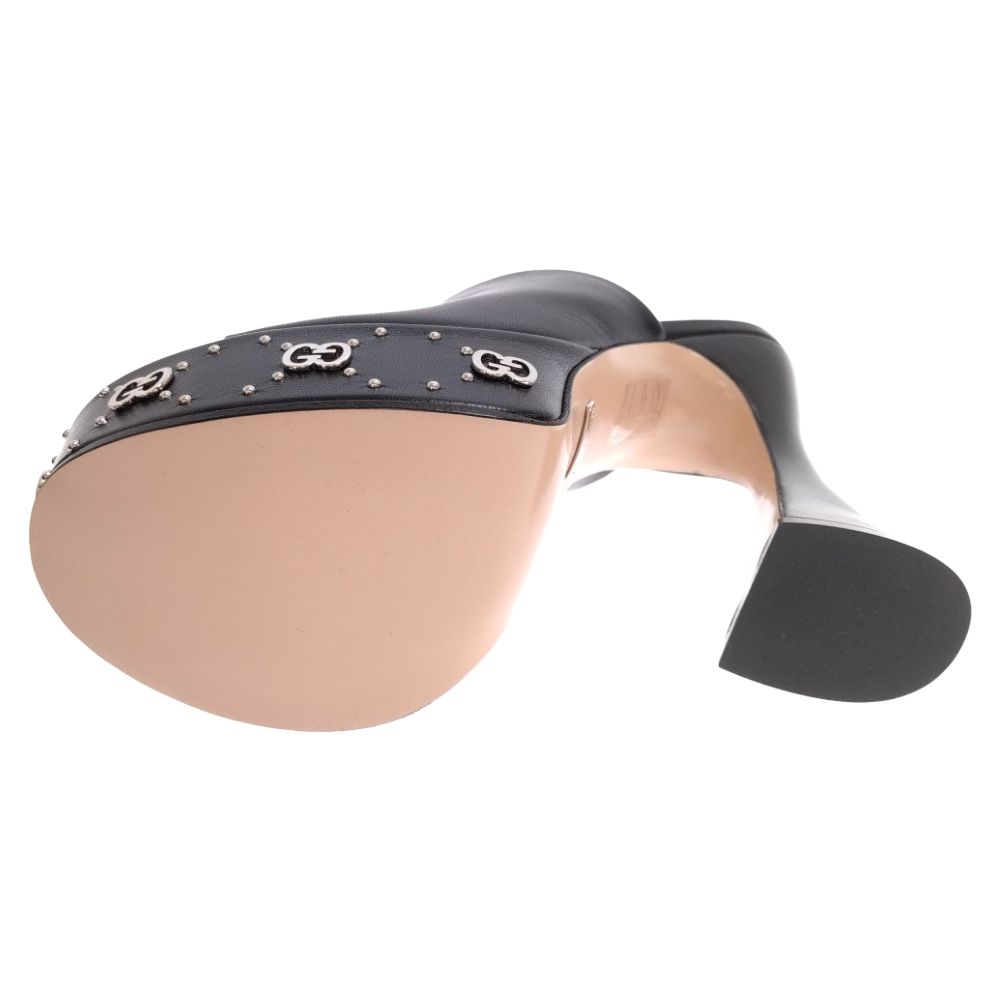 GUCCI (グッチ) プラットフォーム スライドサンダル ヒール