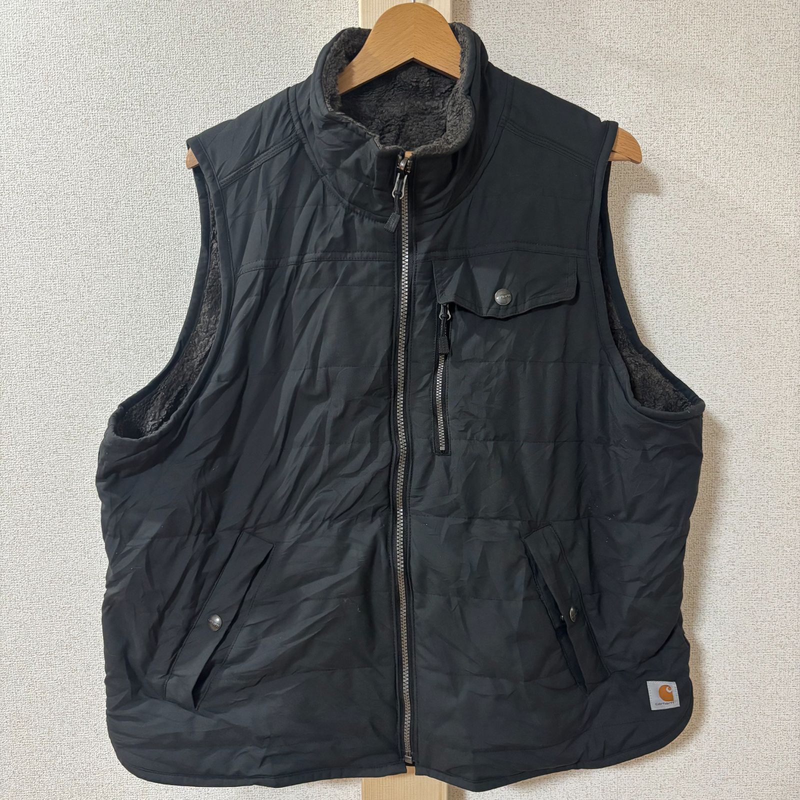 carhartt/カーハート リバーシブルベスト ナイロンベスト ボアベスト 