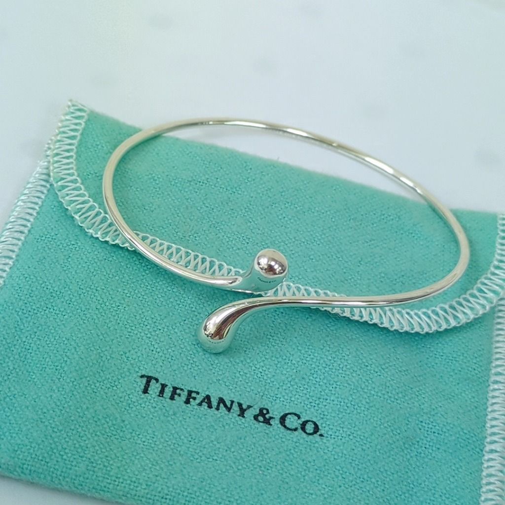 Tiffany エルサ ペレッティ ティアドロップ バングル ティファニー