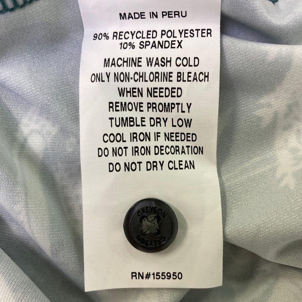 新商品続々。 サイズ S GREYSON グレイソン MSP24K69 半袖ポロシャツ SHADOWS OF THE MARSH グリーン系 240101516900 ゴルフウェア メンズ ストスト