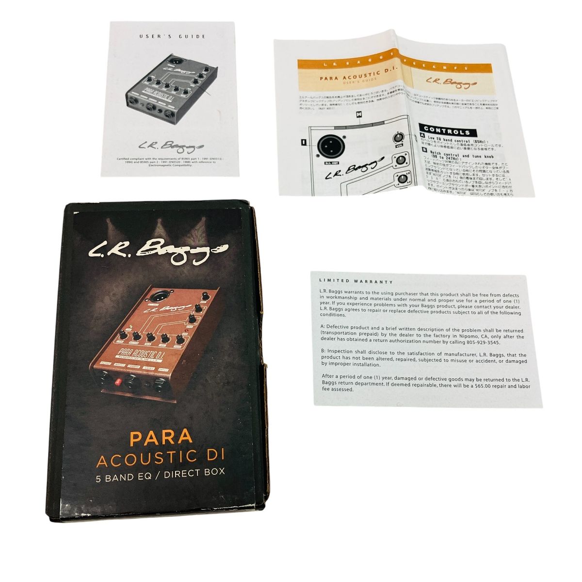 L.R.Baggs Para Acoustic DI アコギ用 ダイレクトボックス エフェクター 音響機器 エルアールバックス C10381566