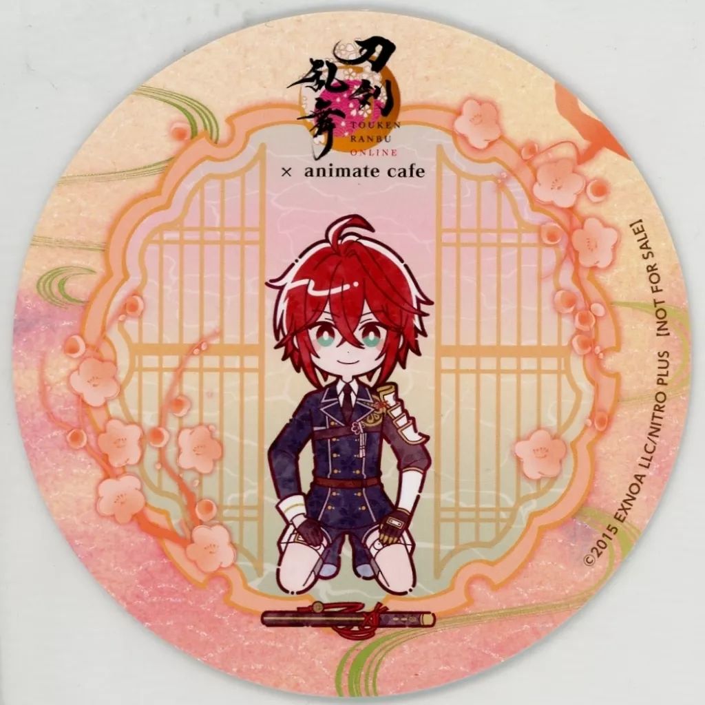 Amazon.co.jp: 刀剣乱舞秋田藤四郎アニカフェ宴コースター : ホビー