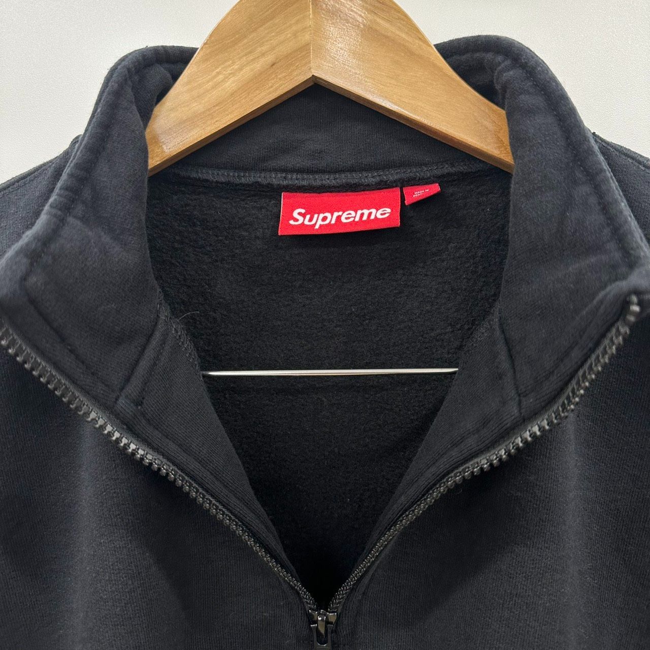 返品OK】Supreme シュプリーム スモールボックスロゴ ハーフジップ 