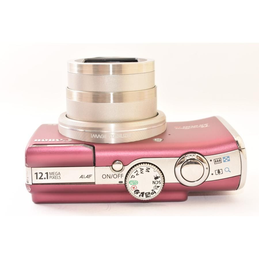 Canon キャノン PowerShot SX200 IS レッド コンパクトデジタルカメラ