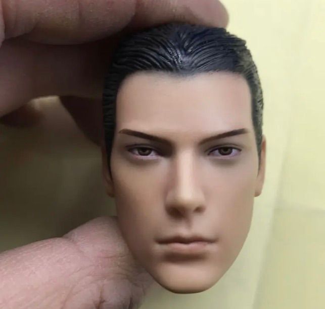 1/6 スケール フィギュアヘッド 男性 ハンサム かっこいい イケメン