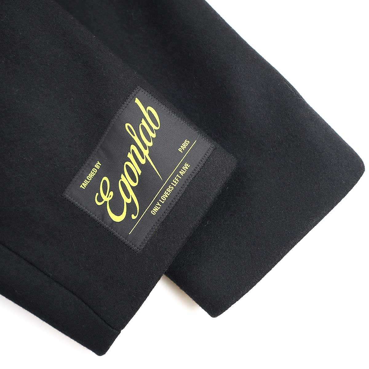 m6068【美品 MCD】つなぎ 2way 半袖 長袖 刺繍 ブラック M m6068【美品 MCD】つなぎ 2way 半袖 長袖 刺繍 ブラック M