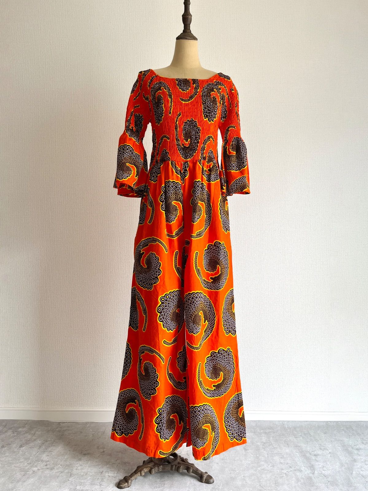 アフリカンバティック 8mars zakuchiku ロングスカート アフリカン