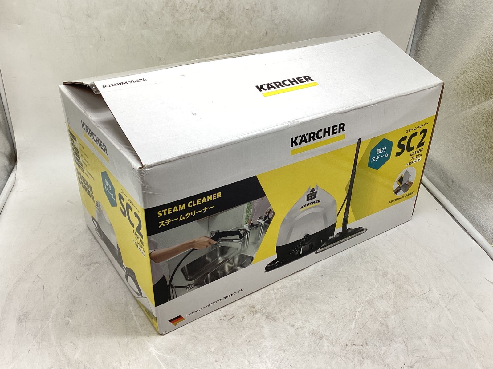 E◆ケルヒャー　SC2　プレミアムスチームクリーナー　ほぼ未使用 未使用】☆ケルヒャー SC2 プレミアムKARCHER スチーム