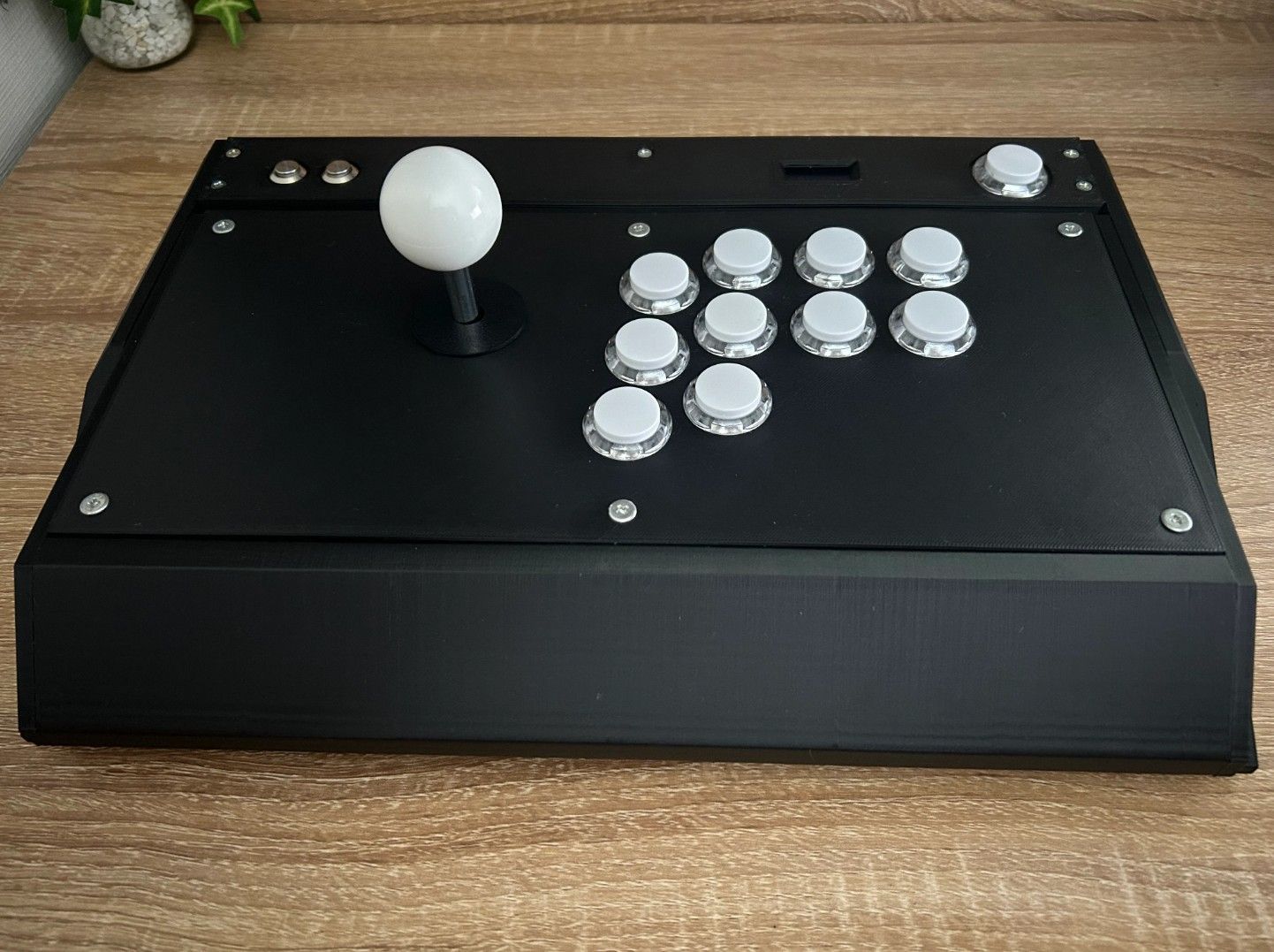 VFS-01】開閉できるアケコン24mmボタン/ブラック OLED搭載 - メルカリ