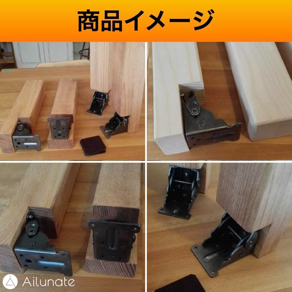 テーブル脚 猫脚 金具 4本セット No.1 の通販