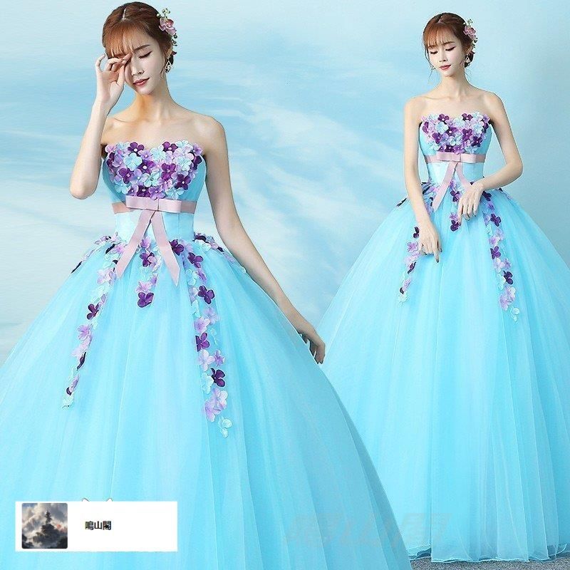 ウエストリボン フラワーモチーフ