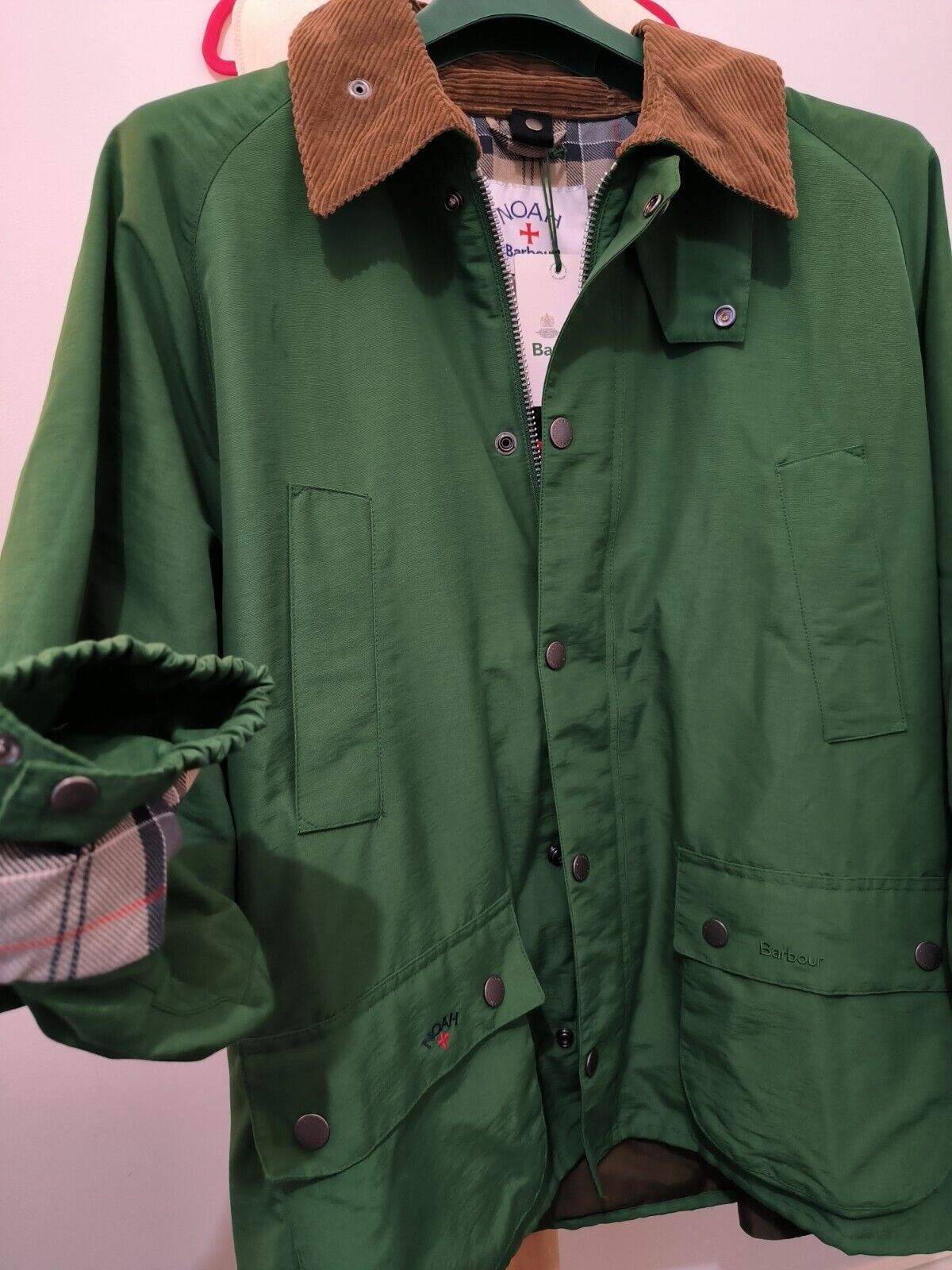 ☆ノア×バブアーコラボ☆ NOAH BARBOUR 60/40 Bedale Jacket With