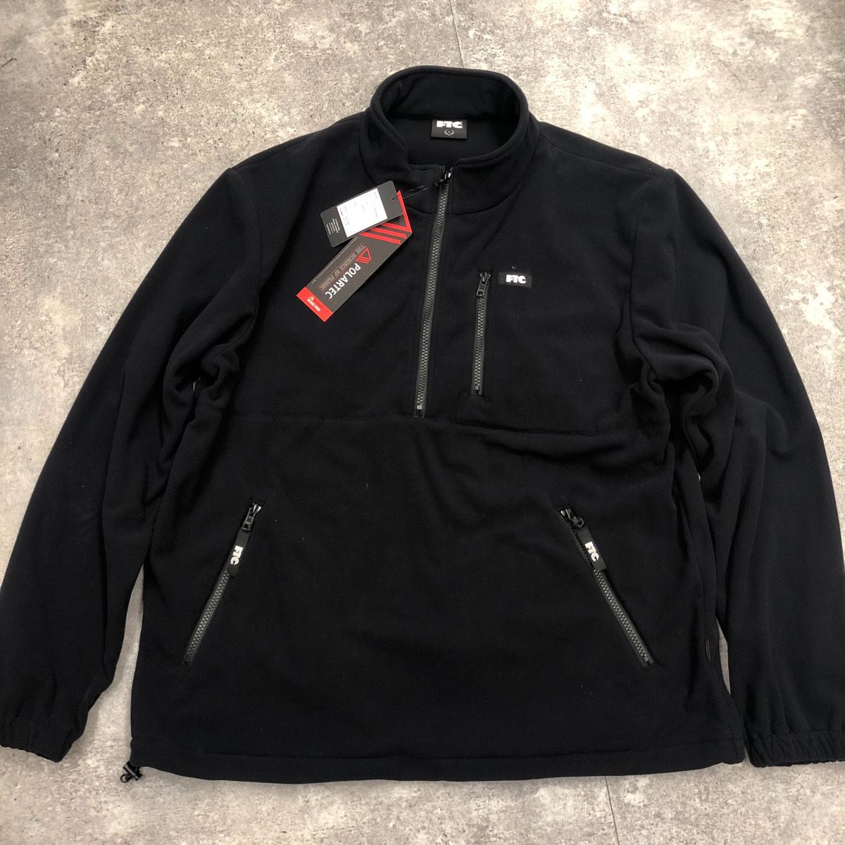 KEBOZ 【POLARTEC HALF ZIP PULLOVERフリースJKT