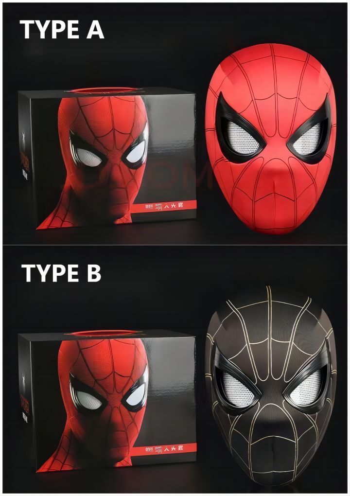 【Spider-Man Mask！可動式目！】スパイダーマン マスク コスチューム 子供用 大人用 コスプレ ハロウィン Holloween 仮装 コスチューム 衣装 ヒーロー アメコミ cosplay ハロウィン ギフトボックス付き 8801