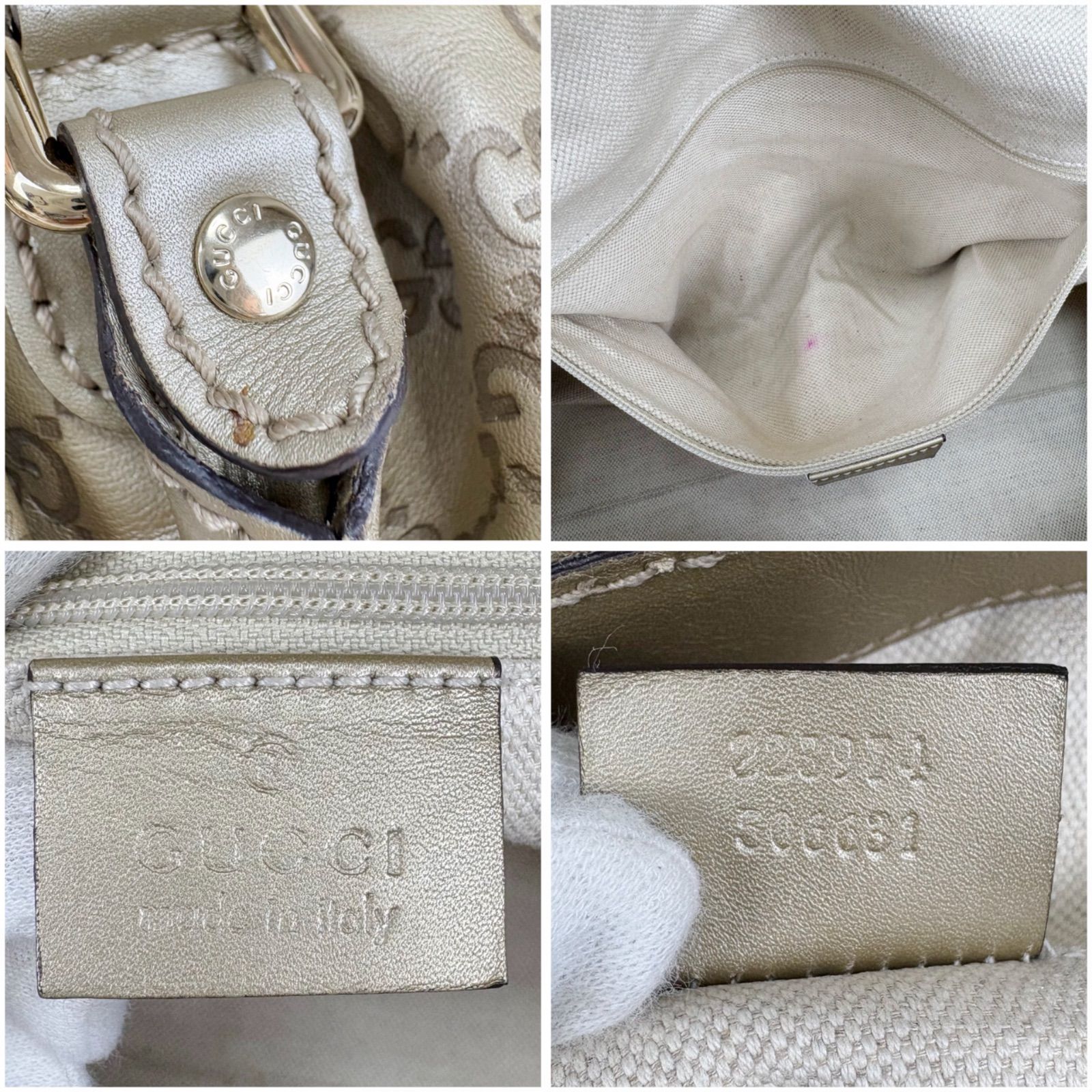 【ハル様】グッチ GUCCI ショルダーバッグ スーキー ゴールド金具 チャーム グッチ GUCCI スーキーライン 2WAY ハンドバッグ ショルダー