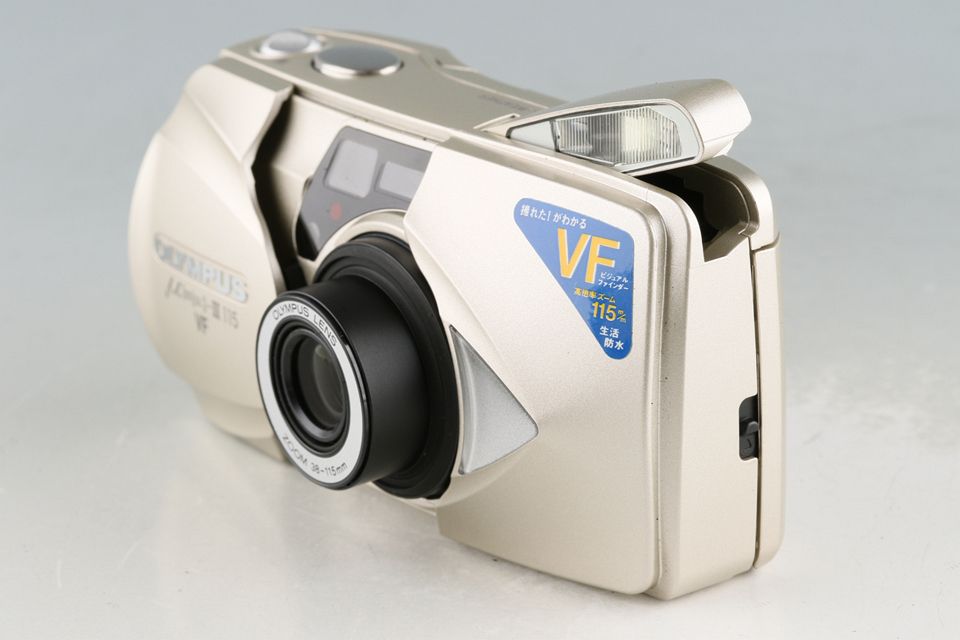 Olympus μ-II 115 VF 35mm Point & Shoot Film Camera With Box