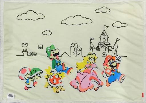 中古】ブランケット ファミリーライフ ブランケット 「 スーパーマリオ