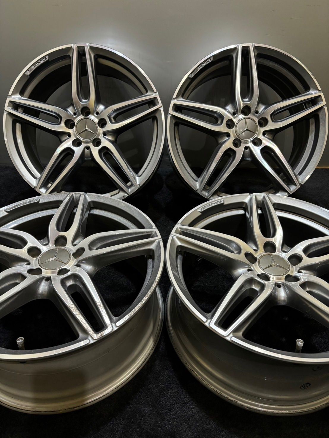 ☆ベンツ W213 Eクラス 純正 AMG 19インチ 8J +43/+20 112 5H アルミ 